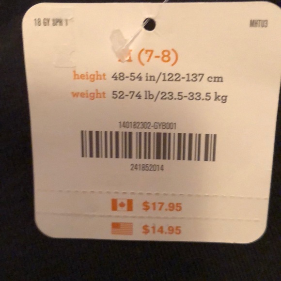 Lot of 2 Gymboree Racer Back Tanks 7/8 - 1 Navy 1 Black - Picture 2 of 5